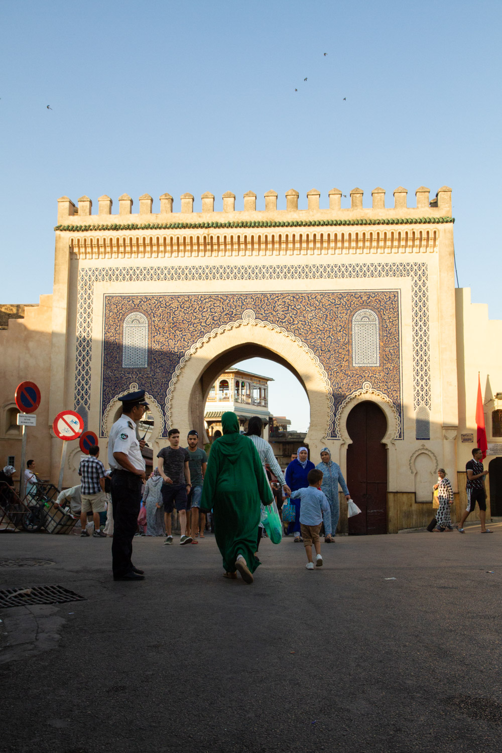 La porta di Fès con I viaggi di Bibi (foto Ale di Blasio)