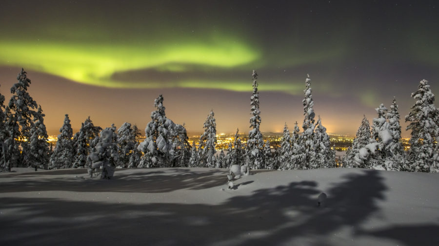 L'aurora boreale più bella