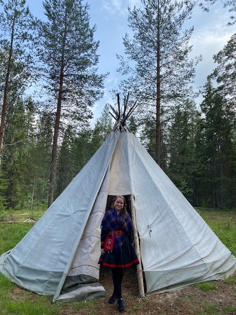 la tenda sami degli Huuva