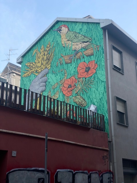 Lucamaleonte street art a San Lorenzo