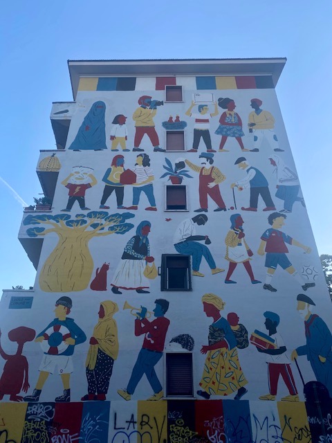 Street art a San Lorenzo - Luogo comune
