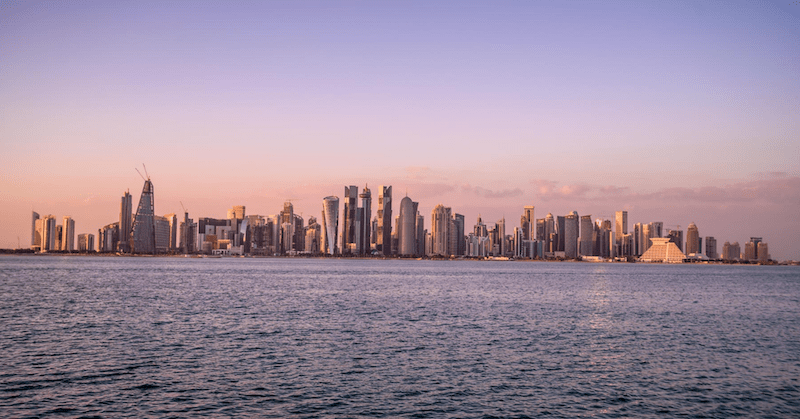 Qatar low budget - La skyline di Doha - I viaggi di Bibi