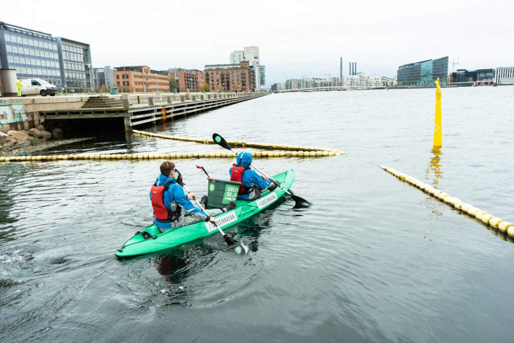 a Copenaghen con Green kayak
