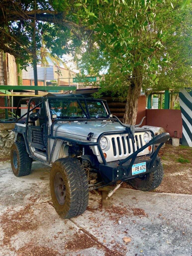 La jeep di Bankie 