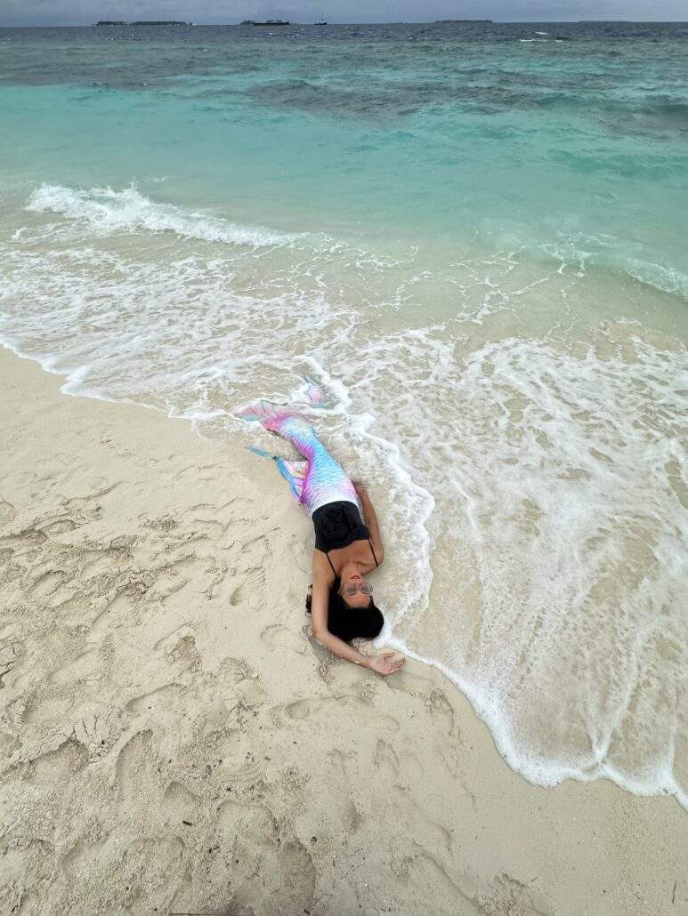 Corso di Mermaiding alle Maldive
