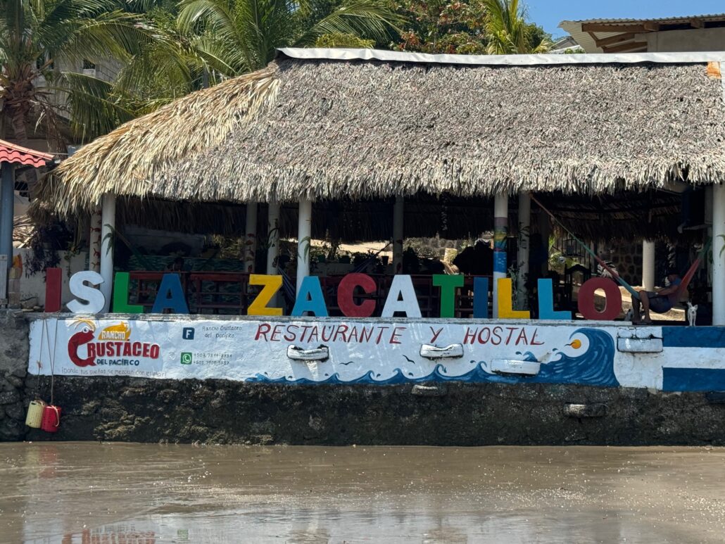 La guesthouse e ristorante Isla Zacatillo