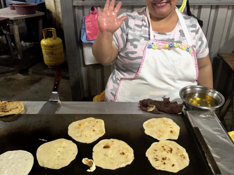 Pupusas a Conxagua