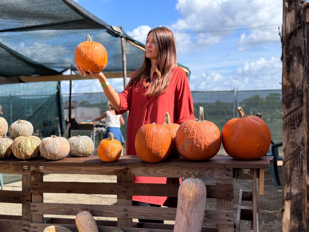 Sabrina Quartieri alla Fattoria della zucca