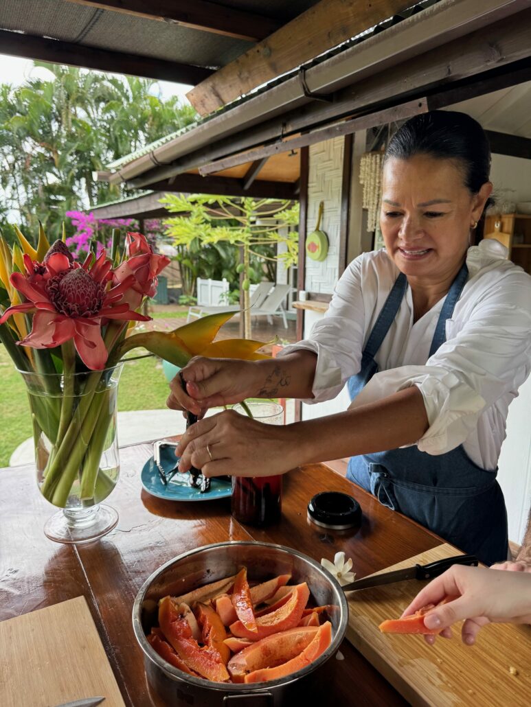 Cooking class a Moorea Vaniglia della Polinesia