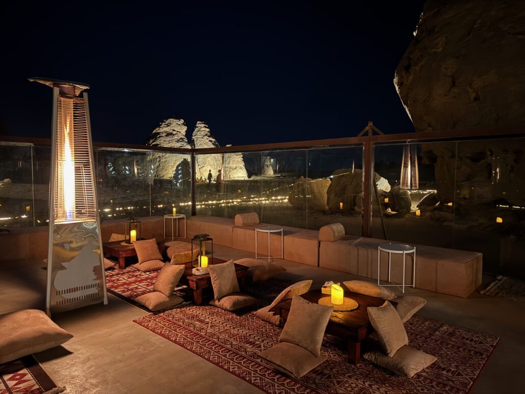 Bivacco beduino ad AlUla