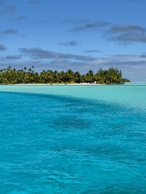 Laguna e megattere ad Aitutaki