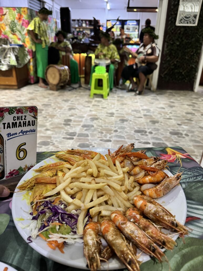 Mangiare bene e tipico a Moorea